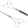 Набор парикмахерских ножниц 5,5″ DEWAL SET-MD-W, прямые и филировочные